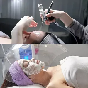 Appareil de soin du visage à oxygène O2 multifonction, jet peel, masque pour la peau, appareil de beauté - Product Image 3
