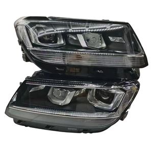 Convient pour 17-21 Volkswagen <span class=keywords><strong>Tiguan</strong></span> L Phare semi-assemblé, haut et bas, et Original <span class=keywords><strong>Tiguan</strong></span> L Phare Assembly. - Product Image 2
