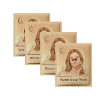 Patch nasal chauffant jetable, vente en gros d'usine, nouvelle forme, patch auto-chauffant pour le nez en hiver