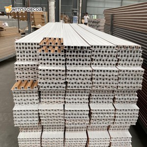 Pannelli testiera parete Wpc lamelle pannello parete Wpc pannello parete Pvc <span class=keywords><strong>boiserie</strong></span> - Product Image 1
