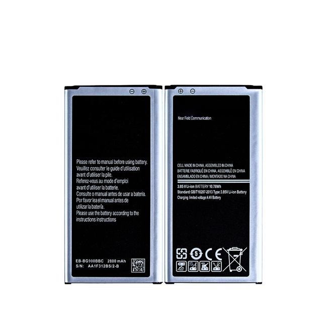 Compatible For Samsung S5 SM-G9008V SM-G9006V EB-BG900BBE Large Capacity Rechargeable Lithium Battery Wholesale