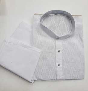 ชุดนอนผ้าฝ้ายแท้สำหรับผู้ชายแบบดั้งเดิมและเรียบง่ายสำหรับงานแต่งงาน - Product Image 6