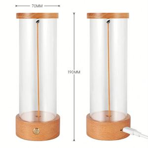 Custom Logo <b>Rechargeable</b> <b>USB</b> LED Table Lamp Warm White Desk <b>Light</b> for Restaurant Hotel Bedroom Small Night <b>Lights</b> - Product Image 5