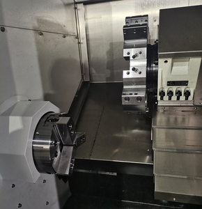 45 độ Độ chính xác cao Tự động <span class=keywords><strong>CNC</strong></span> nghiêng giường <span class=keywords><strong>CNC</strong></span> máy tiện quay - Product Image 2