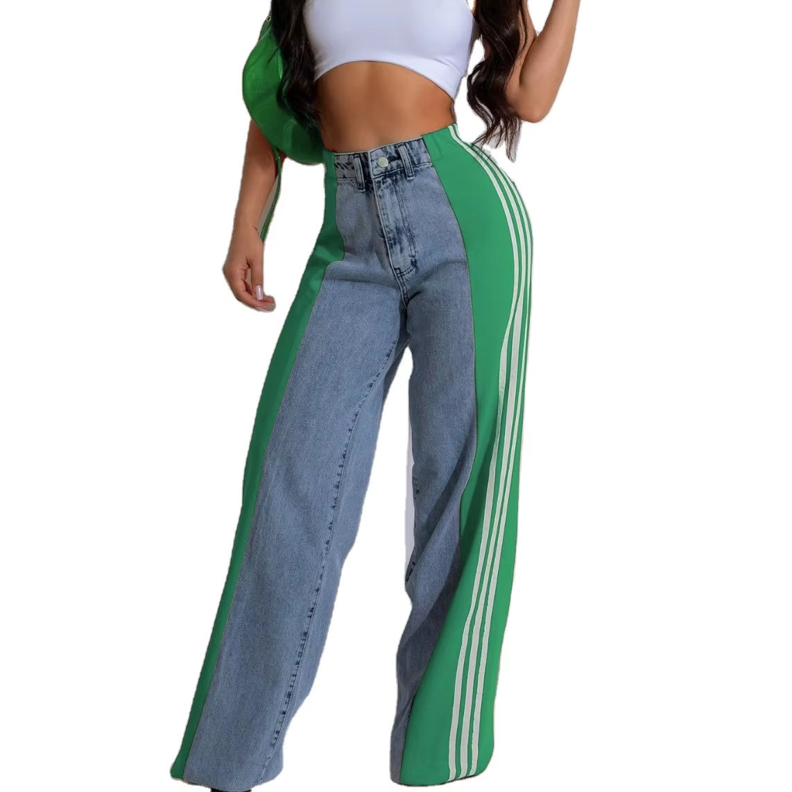 Jeans push-up al por mayor Cintura alta, estilo colombiano