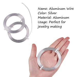 Bonsái al por mayor, <span class=keywords><strong>alambre</strong></span> <span class=keywords><strong>plano</strong></span> <span class=keywords><strong>de</strong></span> <span class=keywords><strong>aluminio</strong></span>, accesorios <span class=keywords><strong>para</strong></span> hacer joyas DIY - Product Image 5