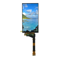 Modul LCD TFT 2k 5,5 Inci LS055R1SX04 Layar IPS 1440*2560 MIPI LCD Display Dengan Papan H-DMI untuk VR LCD Printer 3D Proyektor
