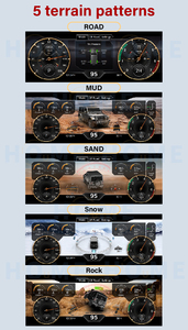 Reproductor Multimedia de 12.3" para Coche con Radio y Navegación GPS para Jeep Wrangler 2011-2017, Panel de Instrumentos Digital, Cabina Virtual y Velocímetro LCD - Product Image 6