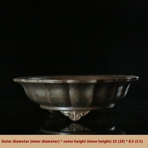 <span class=keywords><strong>Pot</strong></span> de fleur Zisha <span class=keywords><strong>Pot</strong></span> de plante en céramique fait main écologique classique <span class=keywords><strong>pour</strong></span> une utilisation de bureau Capacité 3-6L - Product Image 6