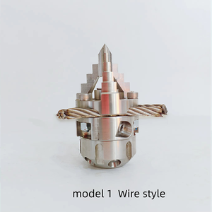 G1/2定制线/链长度不锈钢重型管道疏通喷嘴套件高压360度旋转管道疏通清洁 - Product Image 1