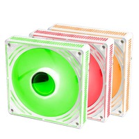 MANMU OEM Miroir Cas Ordinateur Pc Ventilateur 120mm Plastique Rgb Refroidisseur Ventilateur pour Pc Gaming Silencieux Ventilateurs Refroidissement