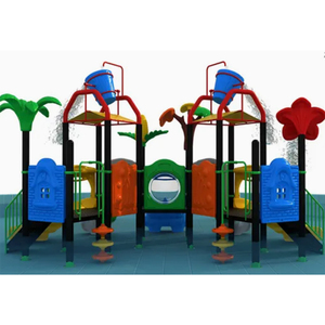 GREENGUARD Toboggan en plastique renforcé de fibre de carbone pour enfants, équipement de terrain de jeu extérieur pour enfants, lieu de villégiature - Product Image 6