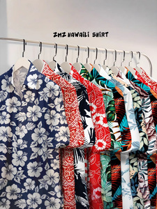 ハワイヨーロッパ系アメリカ人ファッションブランド香港スタイルメンズ半袖TシャツXLサイズフルプリントハーフスリーブシャツ付き - Product Image 6