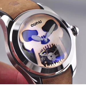 Reloj de Pulsera Deportivo Dectop 2025, Nuevo Modelo con Tourbillon, Cristal de Burbuja, Esqueleto Automático, Caja Grande de Metal, Correa Acrílica para Hombre - Product Image 6