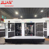 Grupo Electrógeno Perkins 160 KW 176KW Precio Generador 200 KVA 220 KVA Trifásico de Emergencia Diésel con ATS para Hotel