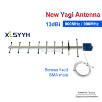 Amplificateur de signal wifi extérieur en gros, antenne yagi externe 900Mhz 13dBi, fabricant gsm