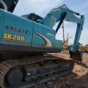 Gran oferta excavadora usada Kobelco SK200 SK130 SK350 con precio barato en stock - Product Image 5