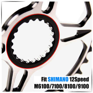 Platos y bielas OEM/ODM 12S montaje directo MTB bicicleta de montaña rueda de <span class=keywords><strong>cadena</strong></span> 32T 34T 36T 38T ajuste M6100 <span class=keywords><strong>M7100</strong></span> M8100 M9100 - Product Image 4