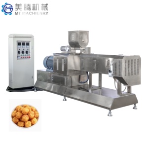 120 kg Puff Corn Snacks Food Line Machine à boules de fromage Production complète de collations soufflées - Product Image 1