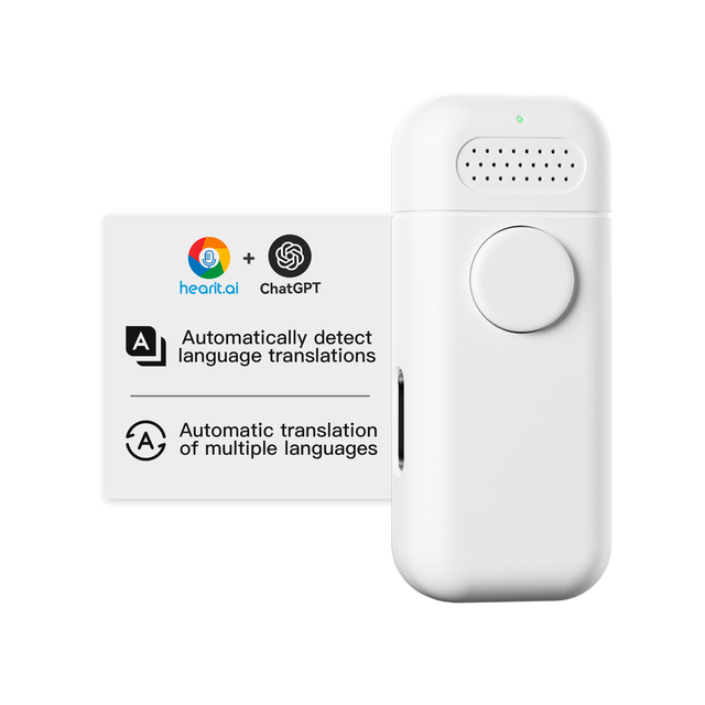 Ces 2025 AI Voice Command Device Voice Interaction Technology Ai Tech Chatgpt Microphone Intelligent Lapel Microphone