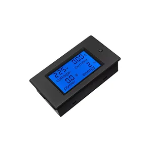 PZEM-021 AC Fase Tunggal Digital LCD Ammeter Voltmeter 80-260V 20A 4IN1 Volt Listrik Amp Meter Daya Kwh untuk Homekit