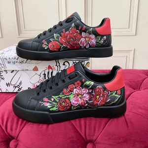 รองเท้าแฟชั่นลายพิมพ์สีสันทันสมัยสำหรับผู้ชายและผู้หญิงปี 2026 รุ่น Gabbna  วัสดุตาข่ายทอแบบแบน  ใส่สบายๆ ทุกวัน - Product Image 5