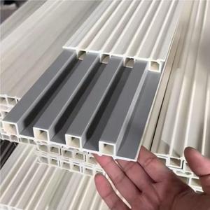 Modern Eco-Friendly PVC 3D Fluted <strong>Waterproof</strong> Indoor Cladding Fireproof WPC <strong>Wall</strong> <strong>Panel</strong> <strong>for</strong> Commerce Hotel Apartments Living Room - Product Image 4