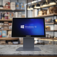 Terminal de point de vente tactile LongFly X590 15,6 pouces, système Windows, caisse enregistreuse tout-en-un, machine de vente au détail pour restaurants