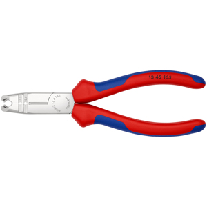 KNIPEX 13 45 165 Pelacables con mangos multicomponentes cromados 165 mm - Product Image 1