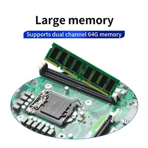 Intel H410 Chipsatz 4u Rack mount Desktop-Industrie computer Unterstützung 64G