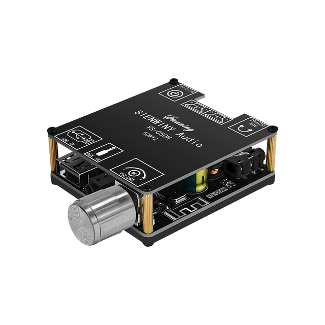 YS-C50H Bluetooth Digital Amplifier Board HIFI Class Extreme Version TPA3116 50Wx2 Stereo High-End Encoder Knob Module