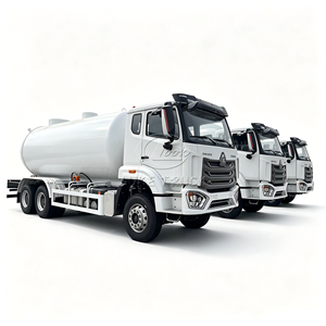 รถบรรทุกขนส่งก๊าซ LPG แบบกำหนดเอง Howo NX ของผู้ผลิตจีน ขนาด 5-38 ลูกบาศก์เมตร สำหรับขนส่งก๊าซปิโตรเลียมเหลว - Product Image 1