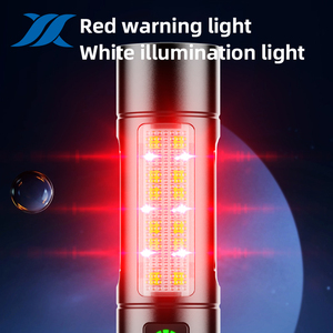 Torcia LED Multifunzione con <span class=keywords><strong>Luce</strong></span> Touch, Lampada da Campeggio COB, Torcia per Esterni Ricaricabile USB - Product Image 2