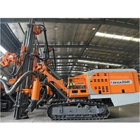 Zhigao ZEGA D545, trou de souffle DTH forage Wagon plate-forme de Construction ferroviaire à grande vitesse plate-forme de forage