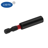 Support magnétique pour embouts hexagonaux LXD 1/4'' 60mm en acier inoxydable S2, finition oxyde noir, personnalisable, outil de bricolage, support OEM