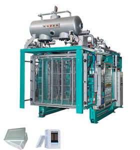 เครื่องขึ้นรูปโฟมโพลีสไตรีนแบบอัตโนมัติ Guiju Fast Type ควบคุมด้วยหน้าจอสัมผัส PLC ผลิตภาพสูง ใช้งานง่าย รับประกัน 1 ปี - Product Image 1