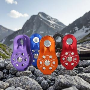 Élévateur de transport d'objets lourds, poulie fixe extérieure, câble métallique en acier, élévateur de charges lourdes avec protection antichute - Product Image 1