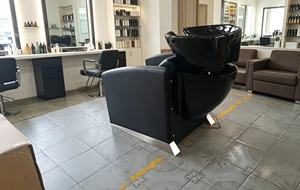 Moderna Estación de Lavado de Cabello, Silla Reclinable para Barbería, Equipo de Salón de Belleza, Silla Eléctrica para Champú con Tazón de Cerámica - Product Image 4