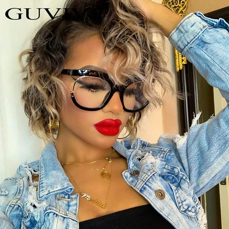 GUVIVIแฟชั่นRetro 2020ยุโรปและอเมริกาแว่นตาเลนส์แว่นตากันแดดผู้หญิงรอบกรอบและแว่นตากันแดด