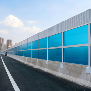 Panneau de barrière acoustique en acier galvanisé pour autoroute, réduction <span class=keywords><strong>du</strong></span> bruit extérieur, <span class=keywords><strong>mur</strong></span> acoustique pour routes et autoroutes - Product Image 6