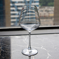 Verre à vin, champagne et bière en cristal, monobloc, avec logo imprimé, pour la maison et l'e-commerce