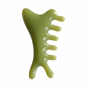 Customized Color Resin Comb Resin Massage Gua Sha Head Massage Guasha Comb for Head - Product Image 3