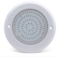 Lumière de piscine murale à double commande AC/DC12V IP68 étanche en PC 22mm remplie de résine LED dimmable 6W