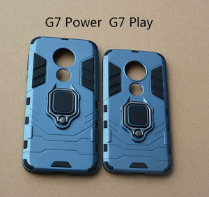Kickstand PC TPU حالة درع الروبوت غلاف لهاتف Motorola Moto G7 الطاقة G7 اللعب - Product Image 1