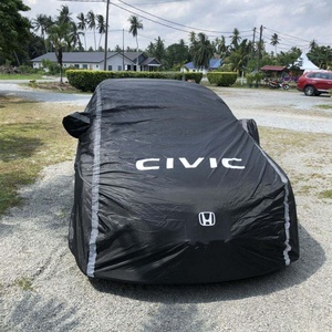 All Weather 100% Waterproof 210T Polyester <strong>Car</strong> Cover for Tesla Model3/Y AWD Long Range 99% UV <strong>Protection</strong> Business Style Design - Product Image 5