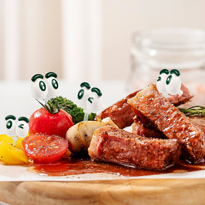 Ojo Lindos Palillo de Dientes de Postre Palillo para Almuerto de Dibujos Animados para Caja Bento Fruta Pasteleria Familia - Product Image 6