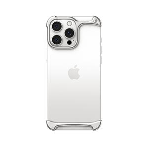 <span class=keywords><strong>Custodia</strong></span> <span class=keywords><strong>Bumper</strong></span> in Metallo Antiurto per Cellulare con Protezione Lente Cover Senza Bordi per iPhone 17 16 15 14 13 12 Pro Max - Product Image 4