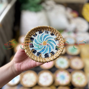 Plateau à bijoux en incrustation de nacre résistant à l'humidité, finition laquée brillante unique, petits plats - Product Image 2