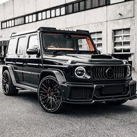 Jantes monobloc Yufei forgées 22/23/24 pouces 5x130 à 20 rayons pour Mercedes G63 AMG W463A G550, finition noir brillant concave