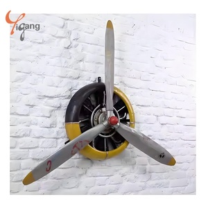 Tùy Chỉnh Cổ Điển Nhựa Công Nghiệp Máy Bay Phản Lực Cánh Quạt Thanh Động Cơ Mỹ Nhà Hàng Tường Treo Trang Trí Nội Thất Trang Trí Nội Thất Máy Bay Mô Hình - Product Image 1